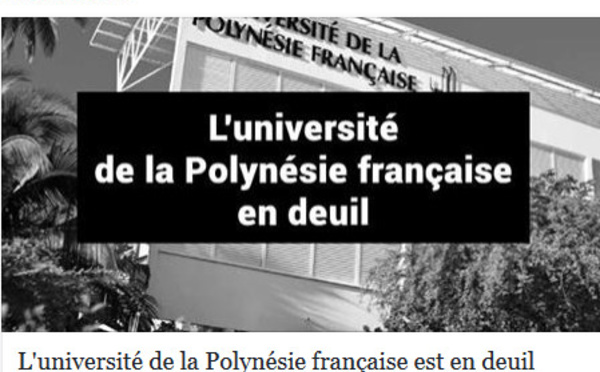 L'UPF rend hommage à Alexey Zykin et sa femme, décédés en plongée à Ahe