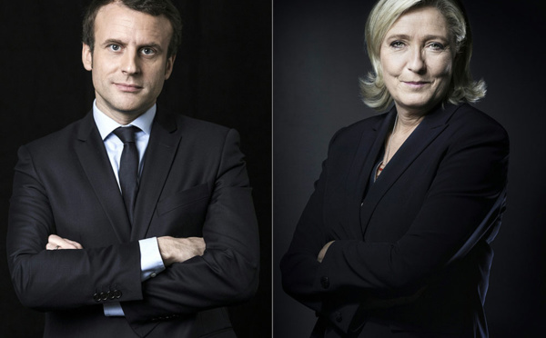 Macron et Le Pen face-à-face pour un débat télévisé attendu