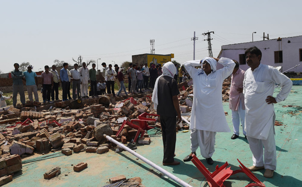 Inde: 24 morts dans l'effondrement d'un mur lors d'un mariage