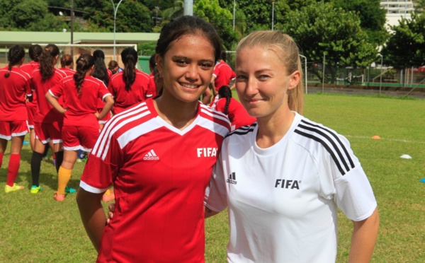 Foot féminin – Sélection U17 : Vaihei Samin en métropole pour tenter sa chance