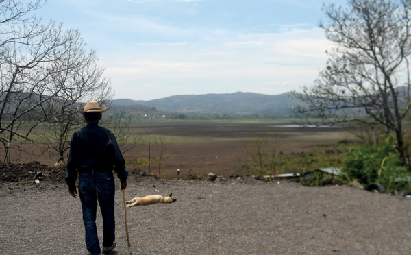 Au Guatemala, une lagune disparaît, victime du changement climatique