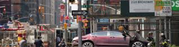 New York: un chauffard fait un mort et 22 blessés à Times Square