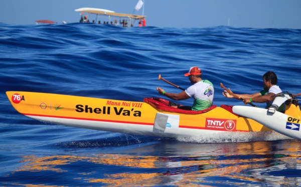Va’a V6 – Tahiti Nui Va’a : Shell Va’a s’envole vers la victoire