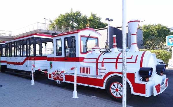 Changement de gare pour le petit train touristique