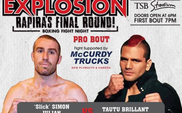 Boxe Pro – Tanaraki Explosion : Tautuarii Brillant gagne en Nouvelle Zélande