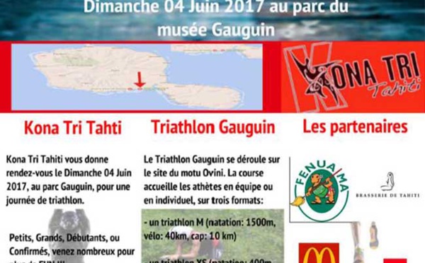 Triathlon – Le triathlon Gauguin c’est dimanche à Papeari