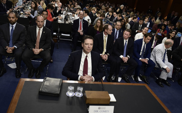 Audition sous haute tension de Comey au Congrès sur Trump et la Russie