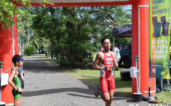 Triathlon – Tri Gauguin : Cédric Wane loin devant Teva Poulain