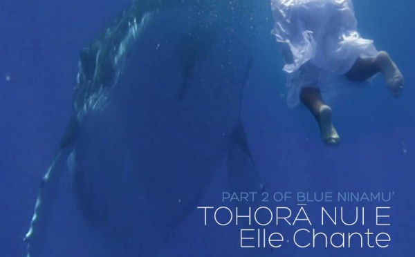 "Tohorā nui e - Elle chante" : un clip dédié aux baleines et à la maternité diffusé sur Polynésie 1ère