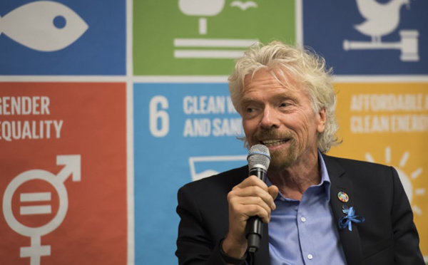 Le patron de Virgin pétitionne à l'ONU en faveur des océans