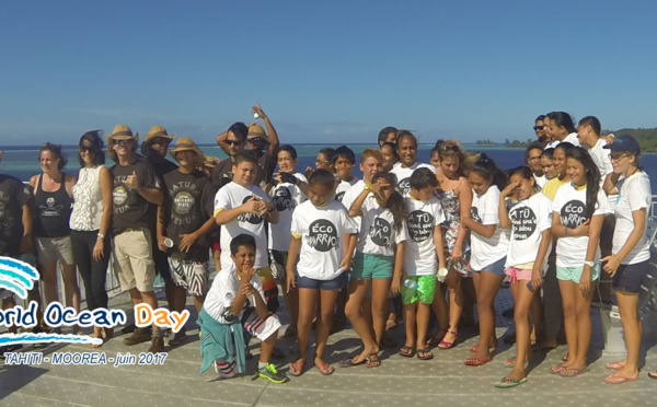 La Brigade Verte en croisière pour célébrer la Journée mondiale de l'océan