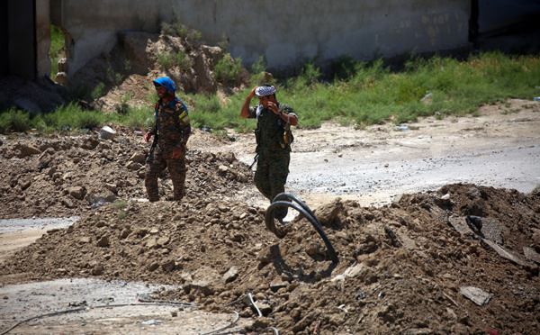 Syrie: la force anti-EI s'approche de la vieille ville de Raqa