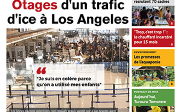 TAHITI INFOS N°929 du 13 juin 2017