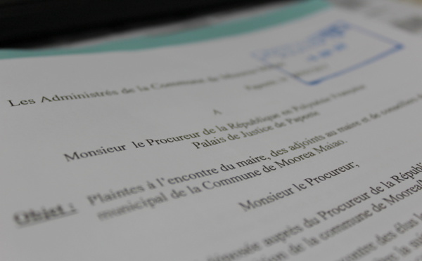 Le maire de Moorea et ses adjoints visés par une plainte pour prise illégale d'intérêt