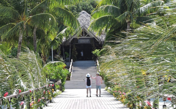 Préavis de grève au Conrad à Bora Bora