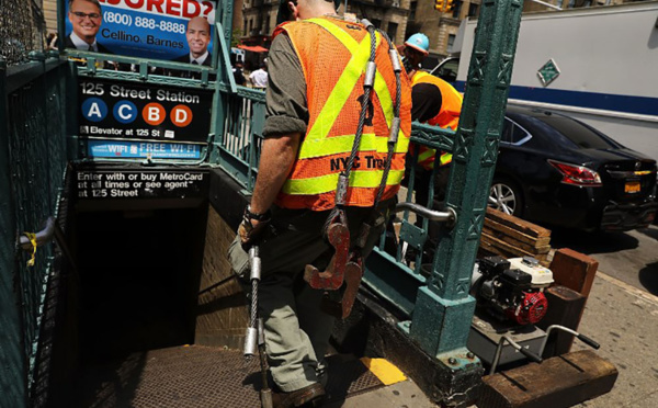 Déraillement dans le métro new-yorkais: une trentaine de blessés légers