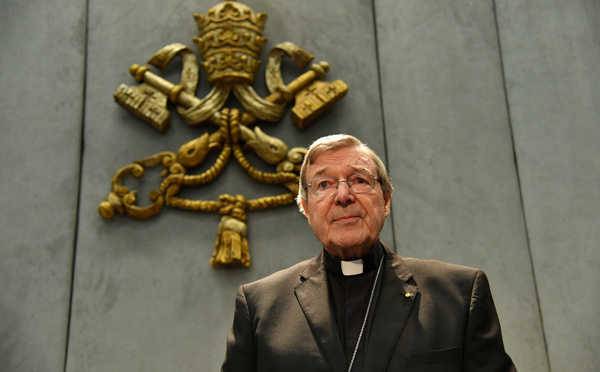 L'Eglise australienne au secours du cardinal Pell après son inculpation