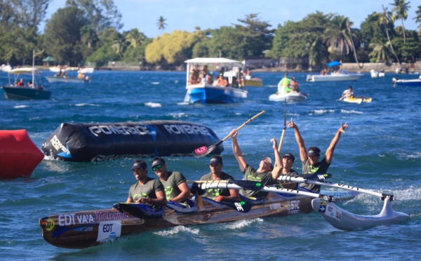 Va’a V6 – Faati Moorea : Edt Va’a renoue avec le succès