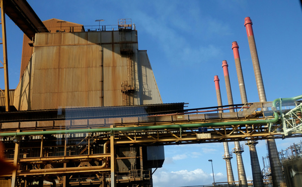 N-Calédonie: incendie sur des installations de la Société Le Nickel