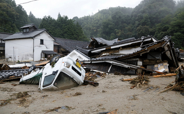 Japon : 20 morts dans des inondations