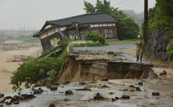Japon: le bilan des inondations s'alourdit à 25 morts