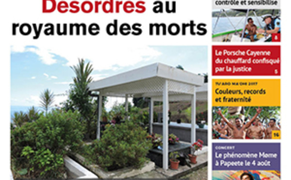 TAHITI INFOS N°951 du 17 juillet 2017