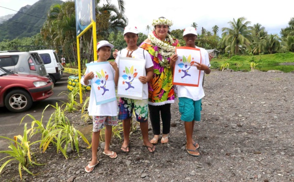 Concours "J’embellis ma commune" : visite de communes participantes à Tahiti
