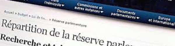 La réserve parlementaire, une pratique longtemps opaque, devenue transparente mais toujours contestée