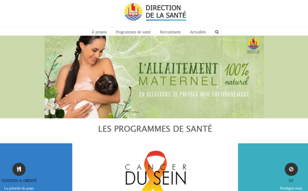 La direction de la Santé lance son site internet
