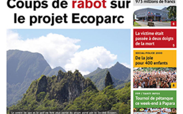 TAHITI INFOS N°960 du 28 juillet 2017