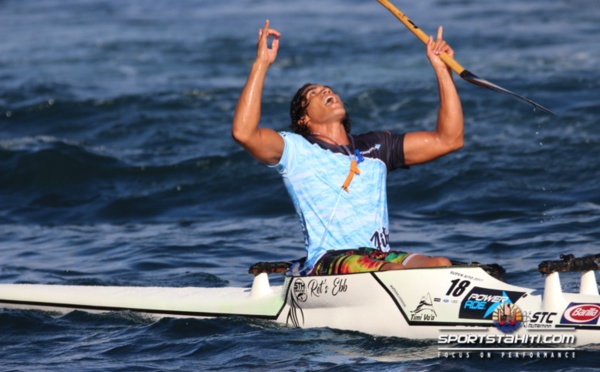 Va’a – Super Aito : Rete Ebb gagne chez lui à Mataiea