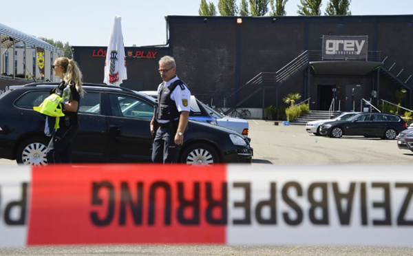 Allemagne: deux morts lors d'une fusillade au M16 devant une discothèque