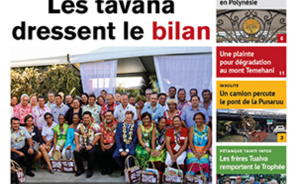 TAHITI INFOS N°962 du 1er août 2017
