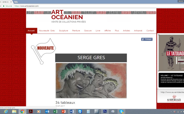 "Art océanien", un site de vente de collections privées pour les amoureux de culture