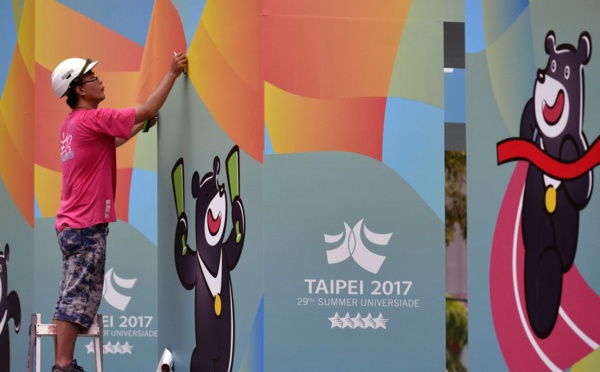 La Chine boycotte la cérémonie d'ouverture de l'Universiade de Taïwan