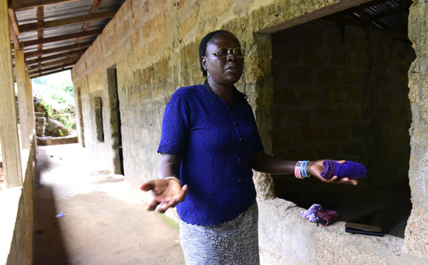 Sierra Leone: l'école engloutie des faubourgs de Freetown