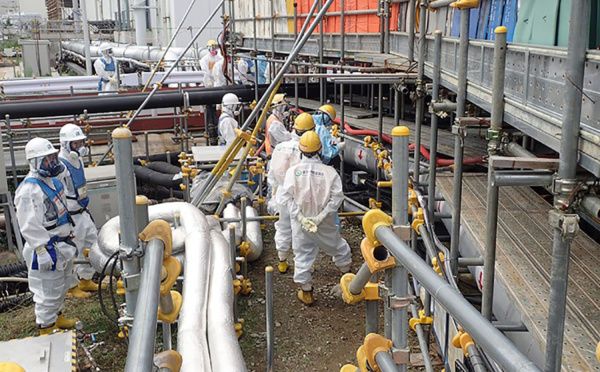 Fukushima: le mur de glace souterrain de 1,5 km bientôt fini