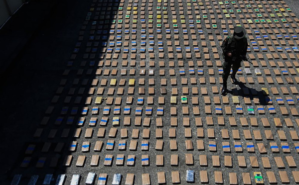 Colombie: 1,7 tonne de cocaïne saisie sur la côte Pacifique