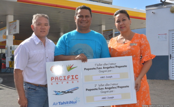 Joseph Amo partira en Amérique grâce à Shell