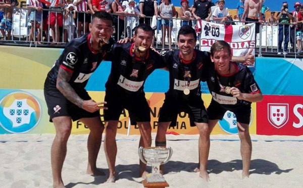 Beach Soccer – Focus Angelo Tchen : Champion avec son club Portugais