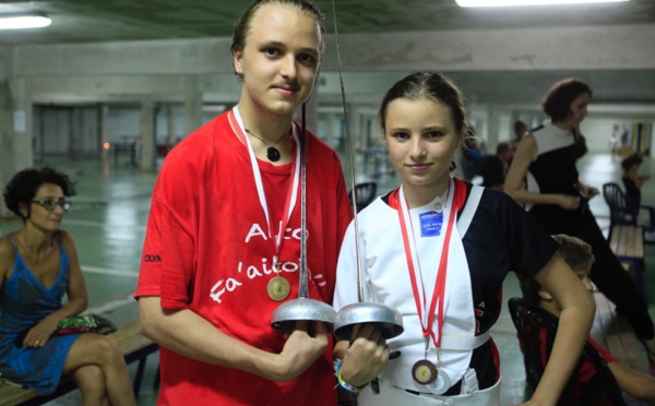 Escrime – Focus : Frère et sœur champions de Polynésie