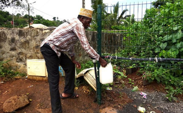 Crise de l'eau à Mayotte: 17,3 millions d'euros engagés en 2017 pour le "plan eau"
