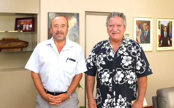 Le directeur régional Outre-mer  de la Caisse des Dépôts et Consignations en Polynésie