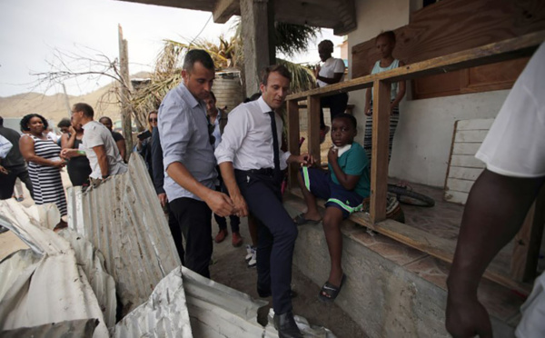 Irma: après Saint-Martin, Macron au chevet de Saint-Barthélemy