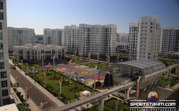 Jeux d’Asie - Ashgabat 2017 : La délégation tahitienne est bien arrivée au Turkménistan