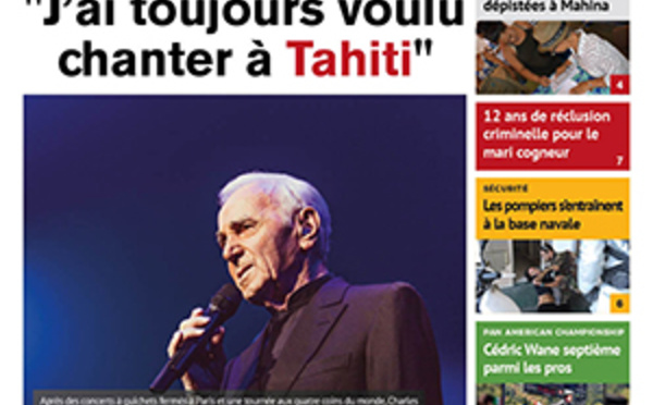 TAHITI INFOS N°997 du 20 septembre 2017