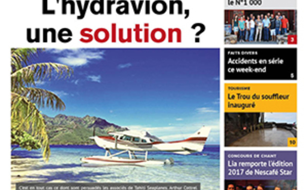 TAHITI INFOS N°1000 du 25 septembre 2017