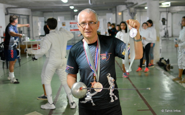 Rencontre avec Jean Cuneo, champion d'escrime de 64 ans