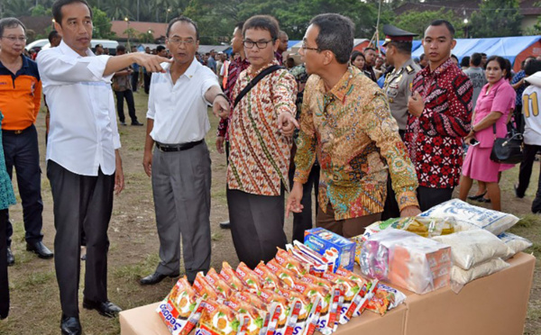 Un volcan gronde à Bali: aide d'urgence pour 75.000 habitants évacués