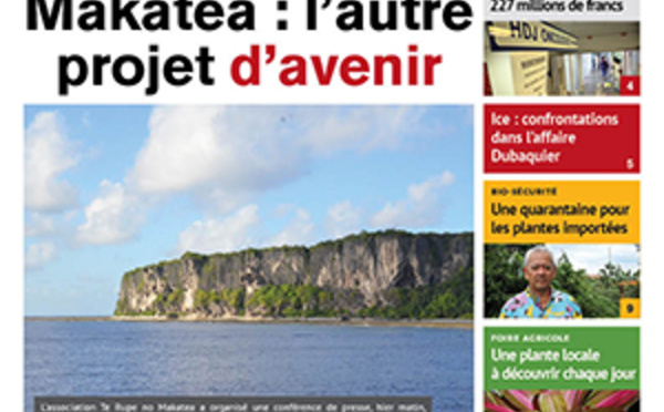 TAHITI INFOS N°1003 du 28 septembre 2017